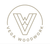 Vega Woodwork clean gold logo on white background