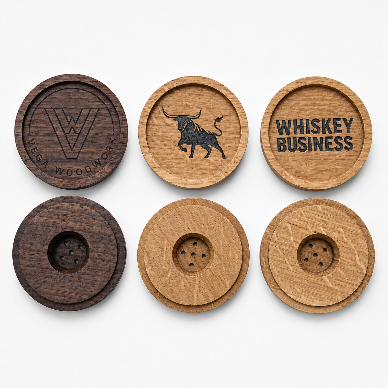 Handcrafted wooden whiskey smokers product grid by Vega Woodwork